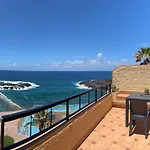 Terraza Con Vistas Al Mar Tenerife Norte Mesa Del Mar Apartman *