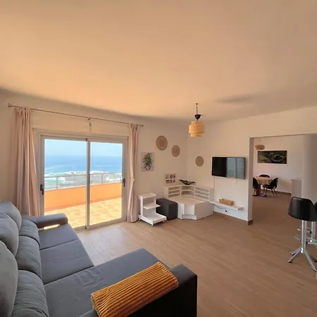 Terraza Con Vistas Al Mar Tenerife Norte Mesa Del Mar شقة *